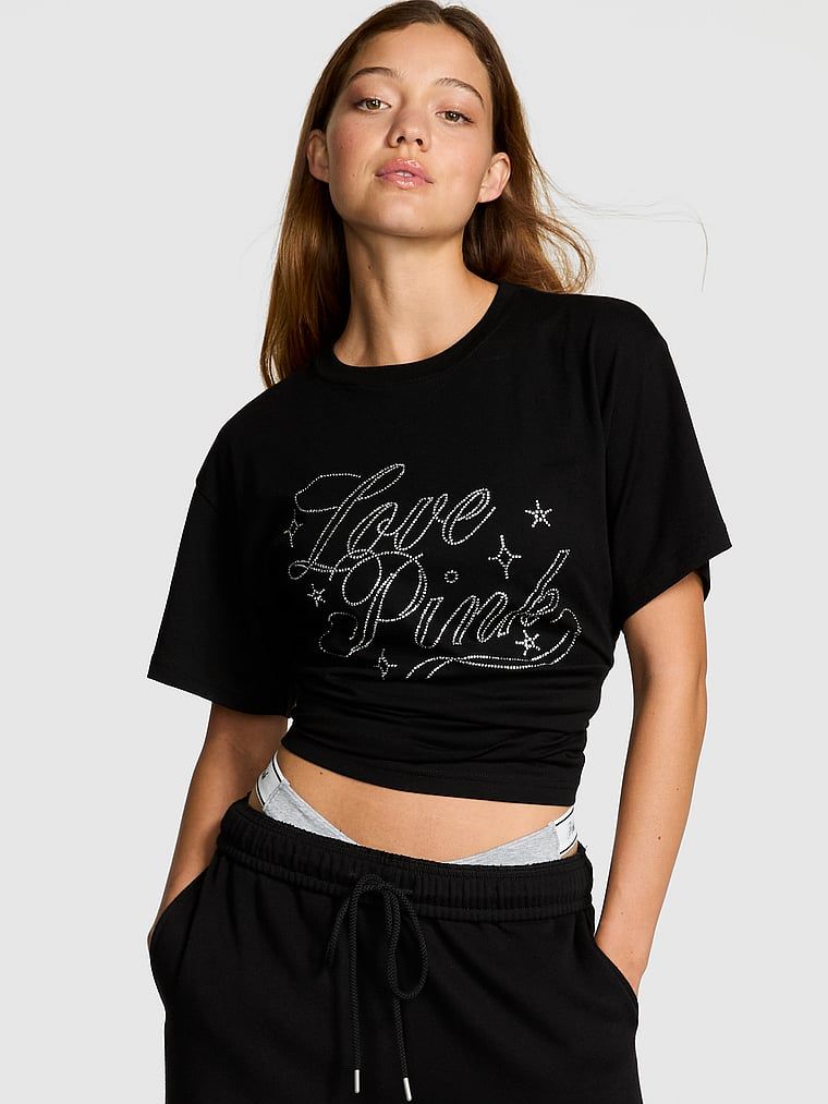 Tricou din bumbac Campus