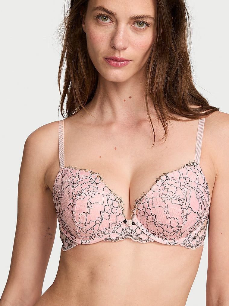 Dream Angels Sutien Push-Up din dantelă