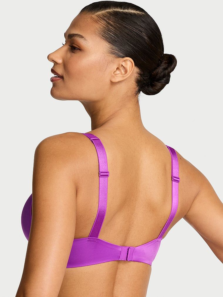 Sutien push-up Shine Strap. Produsul este de culoare mov și provine din colecția Very Sexy.