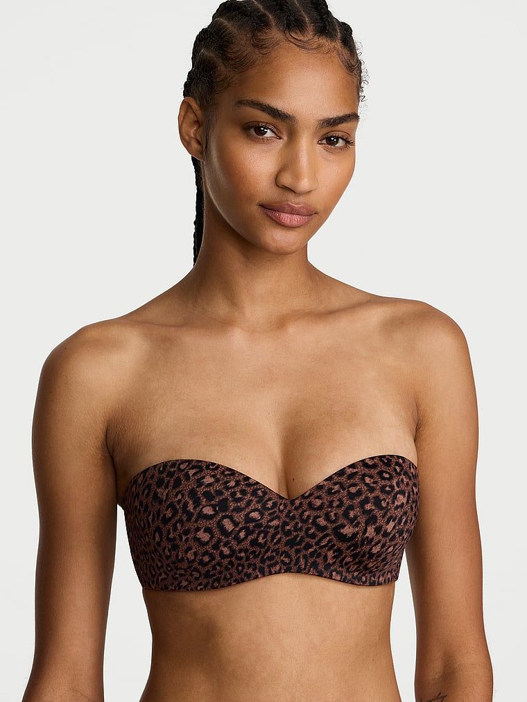 Victoria's Secret Bare Sutien Sweetheart fără bretele, cu căptușeală subțire