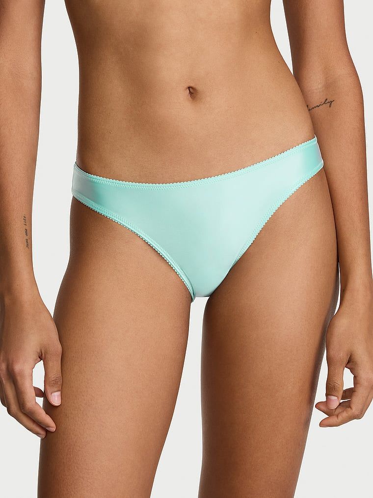 Chiloți de mireasă în bikini pentru mireasă. Produsul este albastru și provine din colecția Dream Angels.