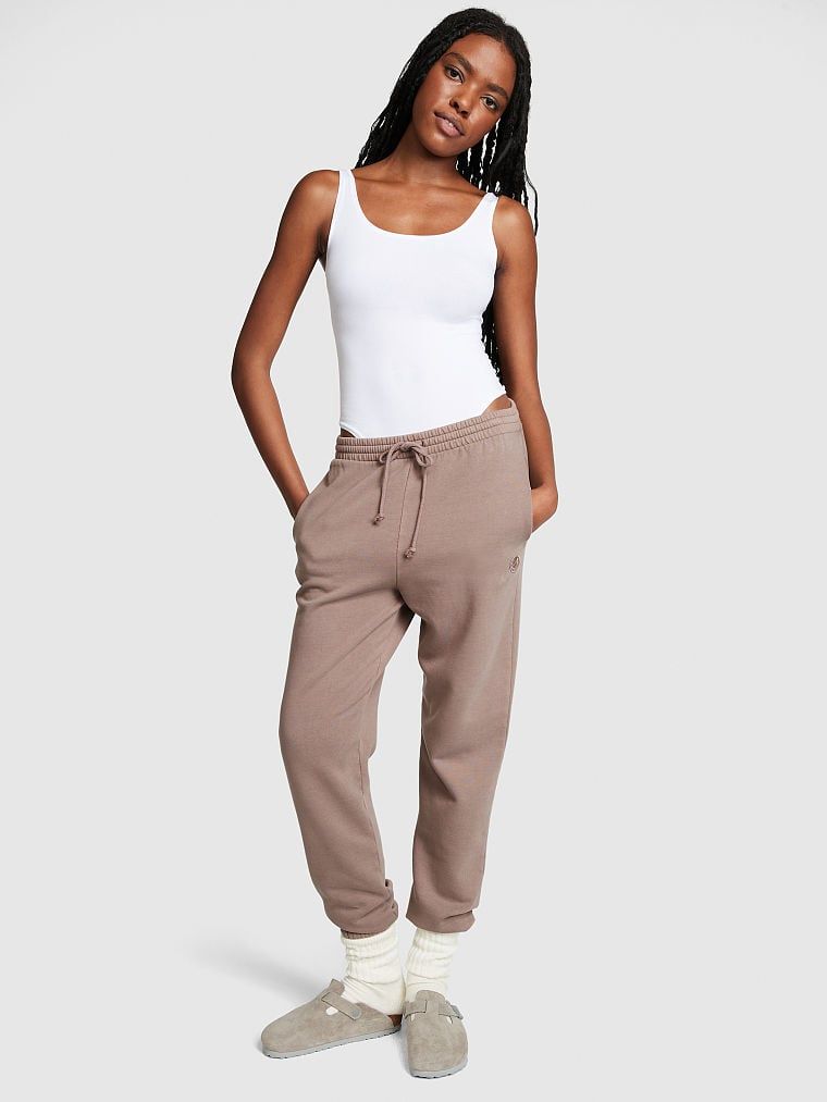 PINK Pantaloni de sport Premium Fleece Slim
