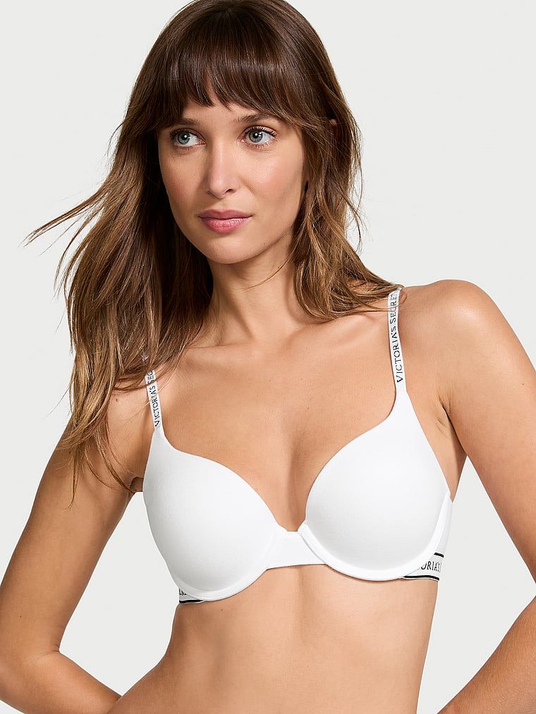 T-shirt Sutien din bumbac Perfect Shape cu push-up