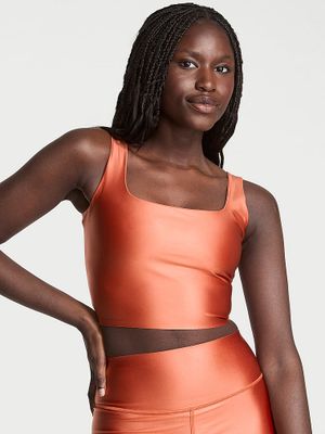 VSX Top cu sutien cu decolteu pătrat VSX GlossyTech