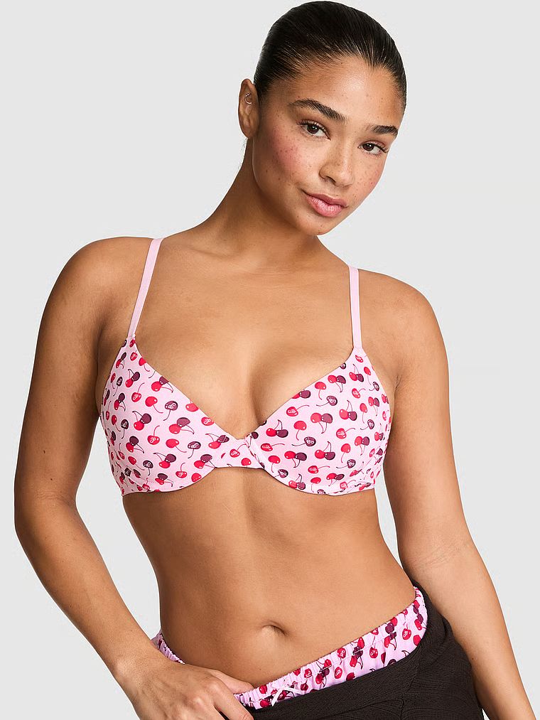 PINK Sutien T-shirt ușor căptușit cu acoperire completă Wear Everywhere