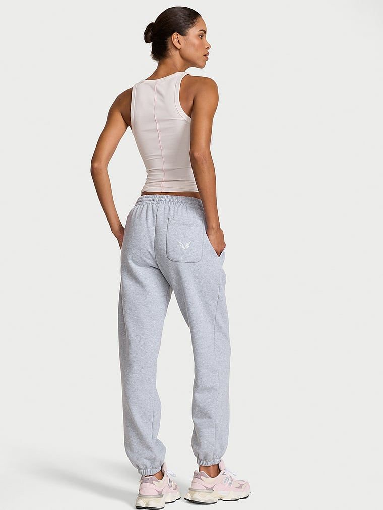 Angel Essentials Pantaloni Jogger pentru timpul liber din fleece