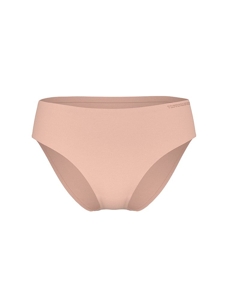 Chiloți bikini flexibili din microfibră. Produsul este bej și provine din colecția Body by Victoria.