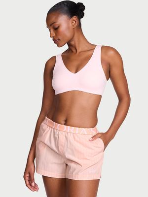 Victoria's Secret Șort de pijama din bumbac Mix & Match Sleep Heritage