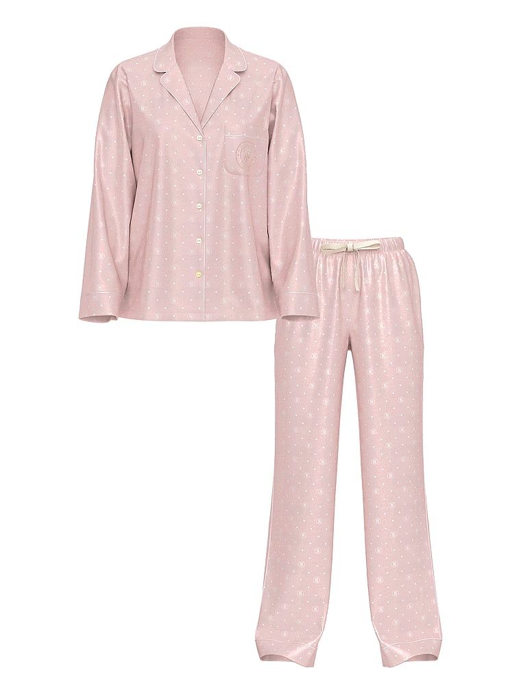 Victorias Secret Set pijama lungă din satin Glazed
