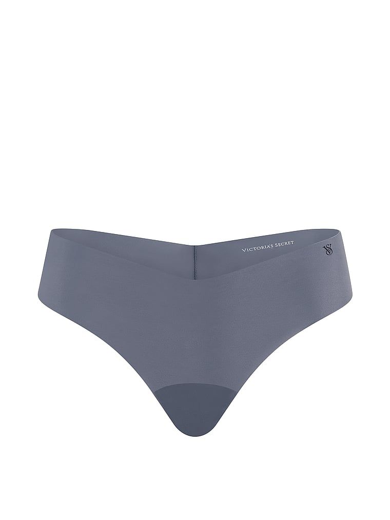Tanga fără cusură. Produsul este de culoare gri și provine din colecția No-Show.