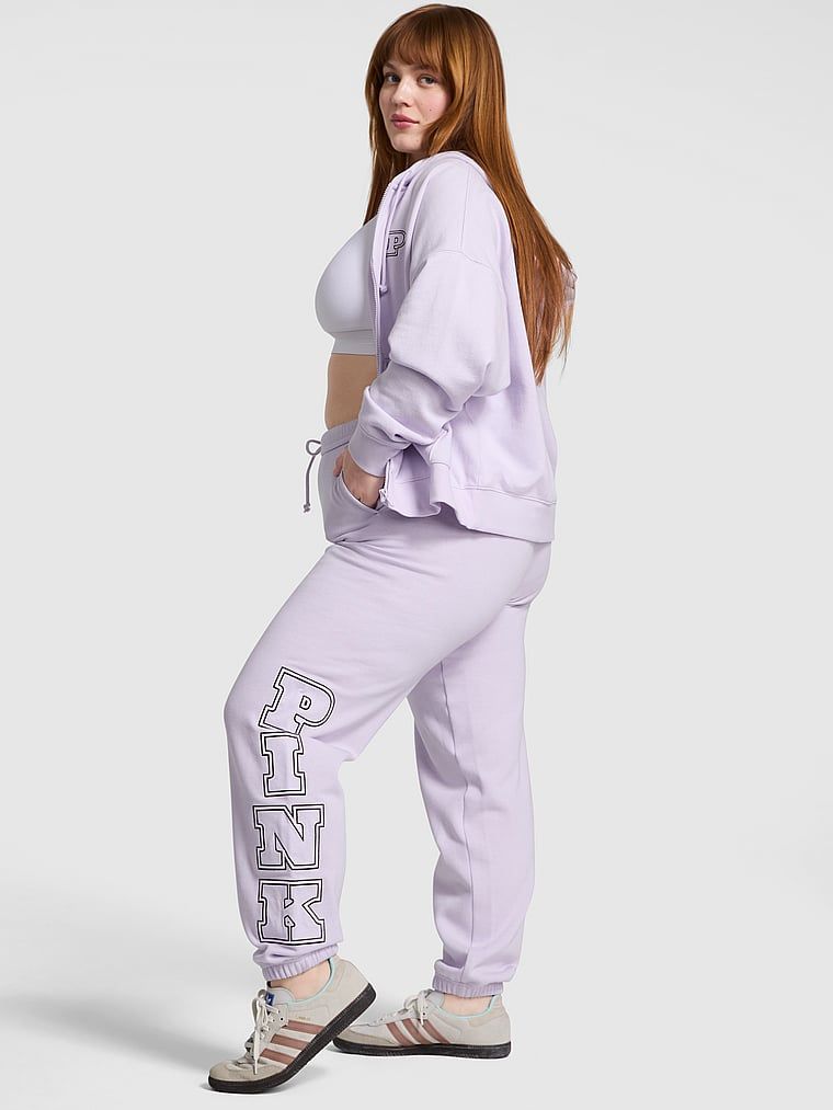 Pantaloni pentru sport Ivy Campus din material fleece