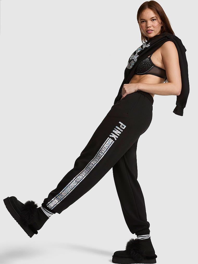 PINK Pantaloni de trening Campus Fleece