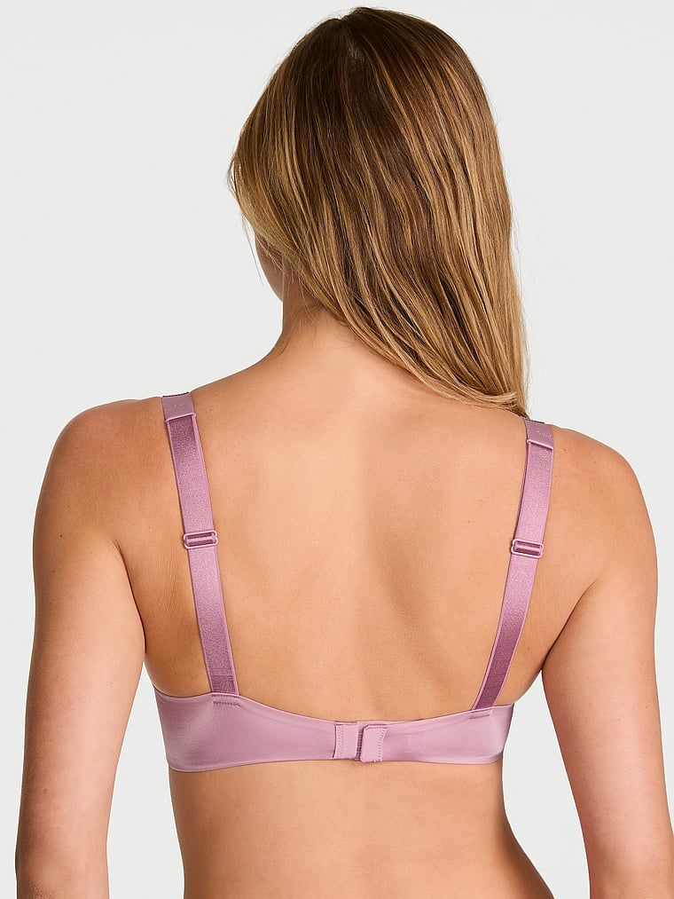 Sutien măritor push-up 2 mărimi Bombshell Shine Strap. Produsul este roz și provine din colecția Very Sexy.