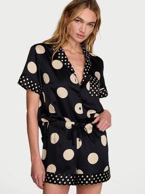 Victoria's Secret Set pijama scurtă Signature din satin