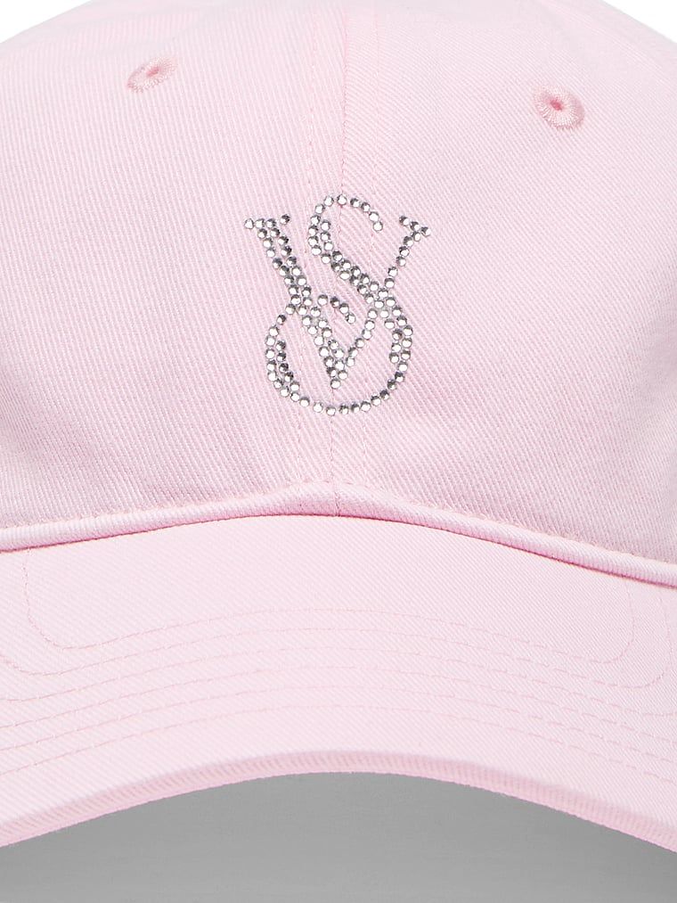 Șapcă de baseball VSX. Produsul este roz și provine din colecția Victoria's Secret.