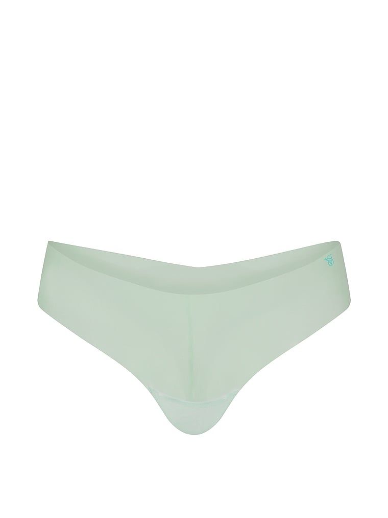 Tanga de plasă care nu apare. Produsul este verde și provine din colecția No-Show.
