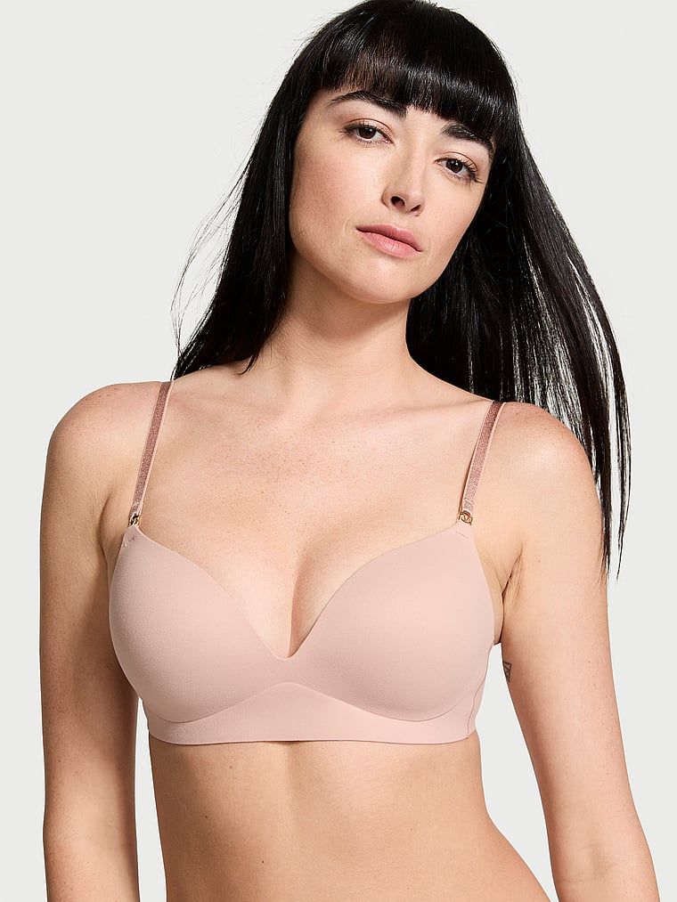 Dream Angels Sutien Push-Up Plunge neted, fără sârme