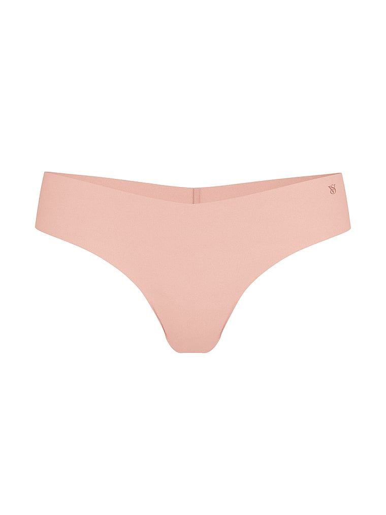 Tanga fără sudură fără prezentare. Produsul este de culoare bej și provine din colecția No-Show.