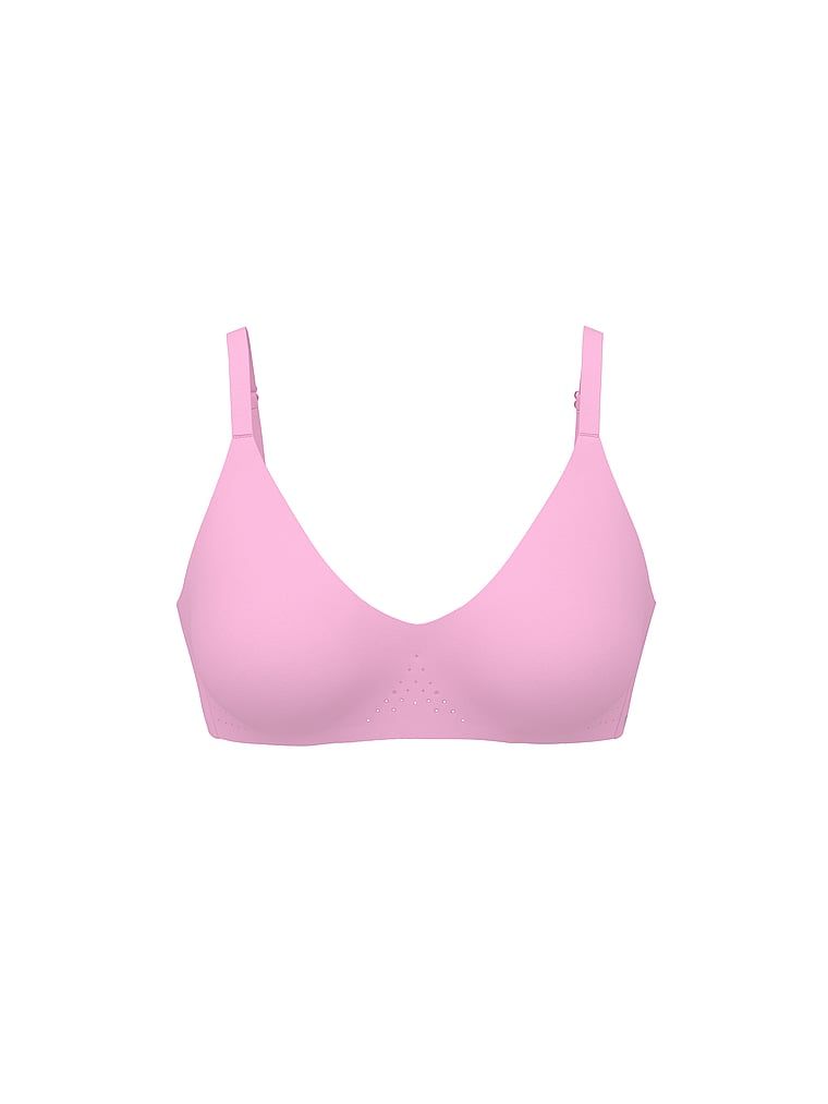 Sutien sport cu decolteu în V VSX Featherweight. Produsul este de culoare violet și provine din colecția VSX.