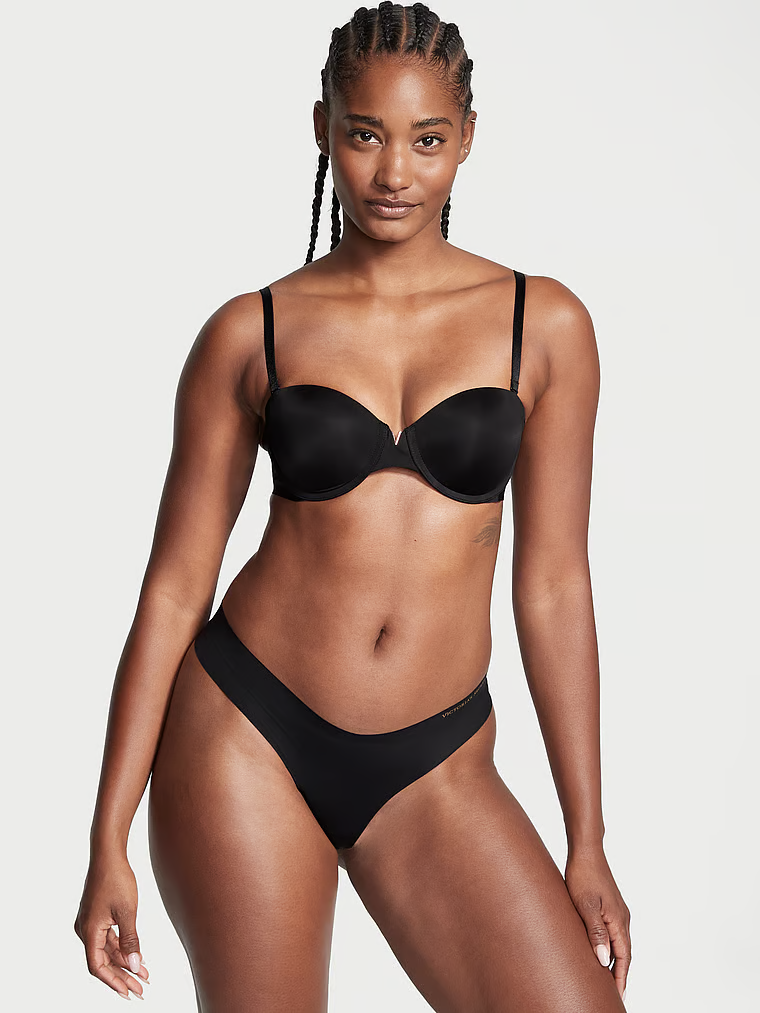 Victorias Secret Bare Sutien fără bretele, cu ridicare Illusions Smooth