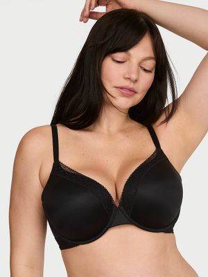 Body by Victoria Sutien Perfect Shape cu margini din dantelă și push-up