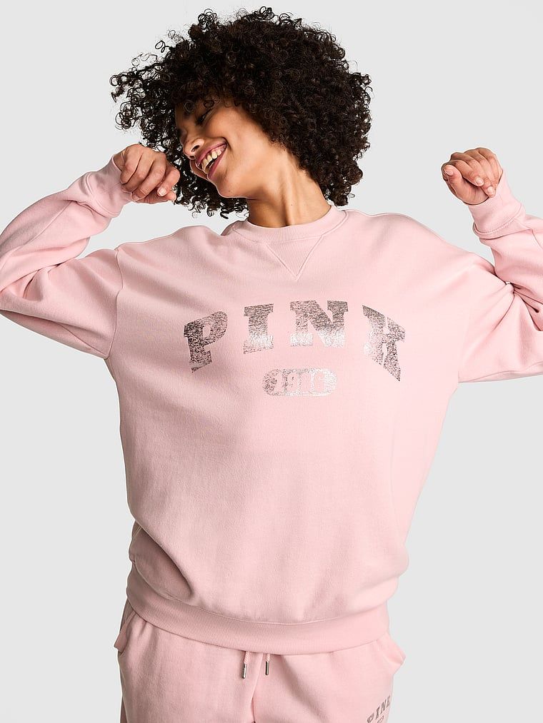Hanorac supradimensionat Ivy Fleece Crew