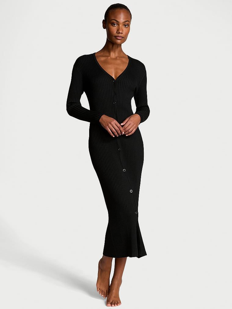 Victoria's Secret Rochie Cardigan Luxe Creme Knit