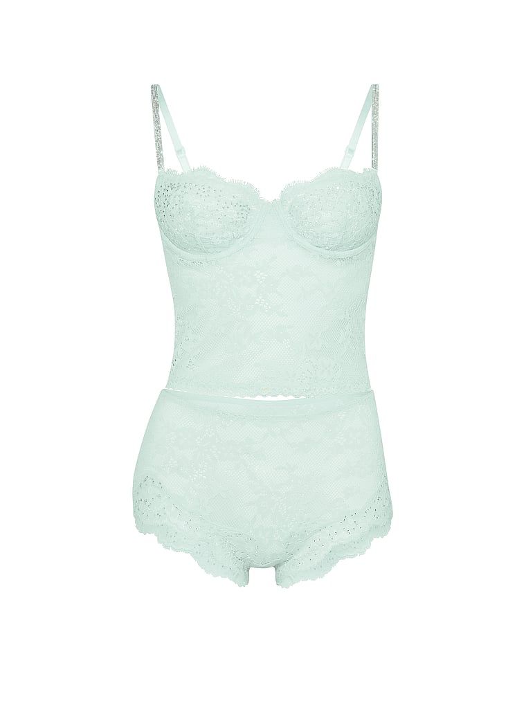 Set de dormit Twinkle Lace. Produsul este albastru și provine din colecția Dream Angels.