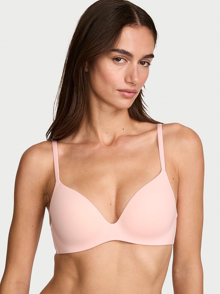 FlexFactor Demi sutien ușor căptușit. Produsul este roz și provine din colecția Body by Victoria.