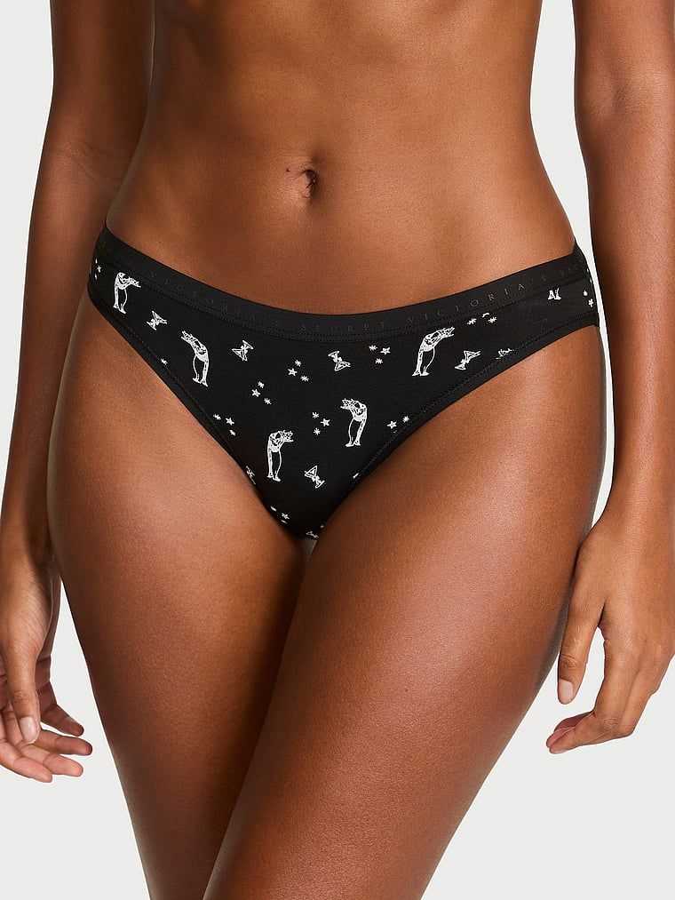 Victoria's Secret Chiloți Bikini din bumbac extensibil