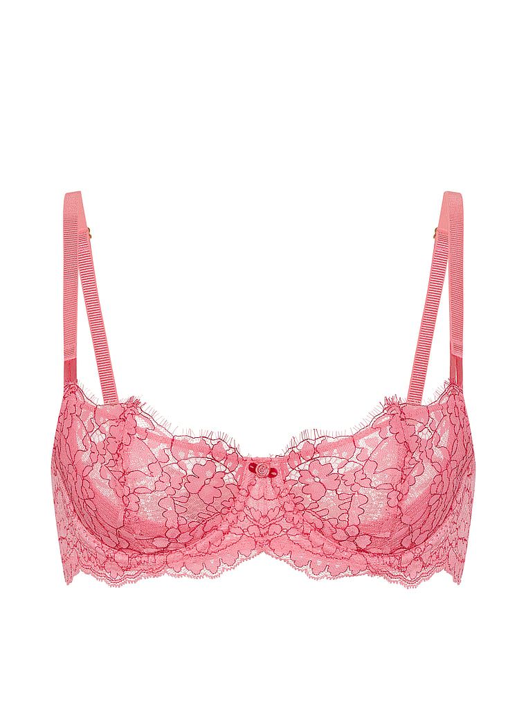 Wicked Lace Balconette fără sutien balconette cu căptușeală. Produsul are o culoare multicoloră și provine din colecția Dream Angels.