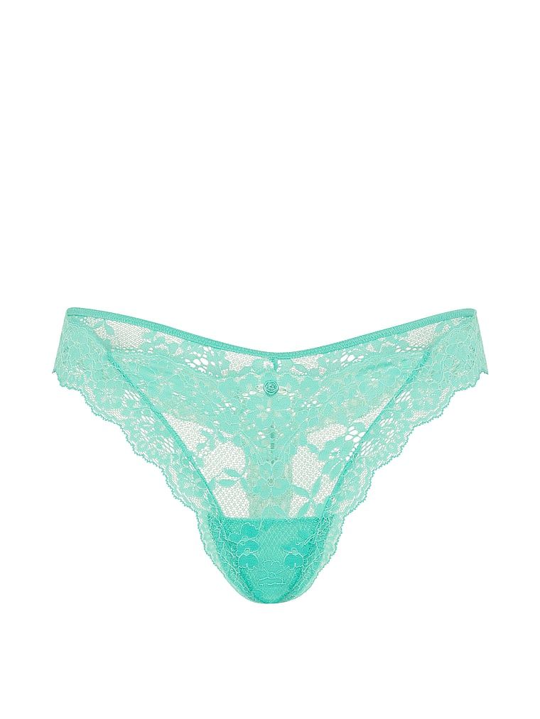 Tanga din dantelă. Produsul are o culoare multicoloră și provine din colecția Dream Angels.