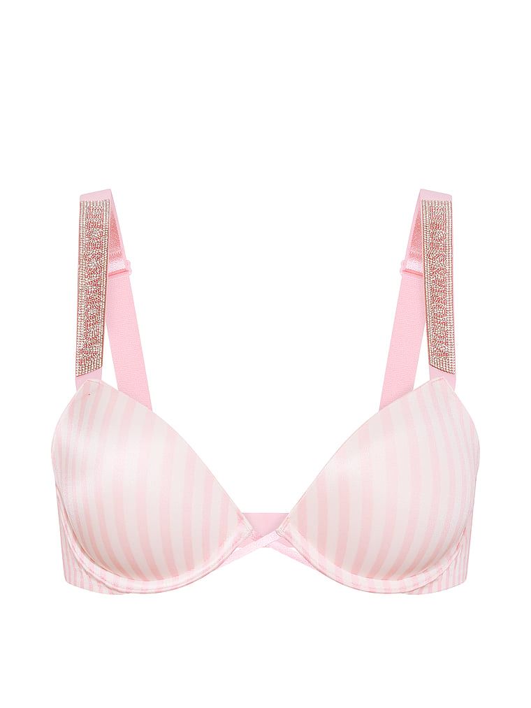 Sutien push-up Shine Strap. Produsul are o culoare cu model și provine din colecția Very Sexy.