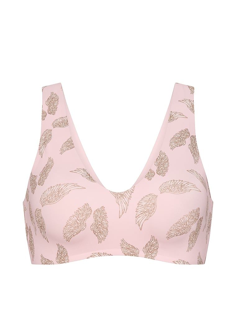 SlumberBra de zi cu zi și sutien de dormit. Produsul are o culoare cu model și provine din colecția de tricouri.