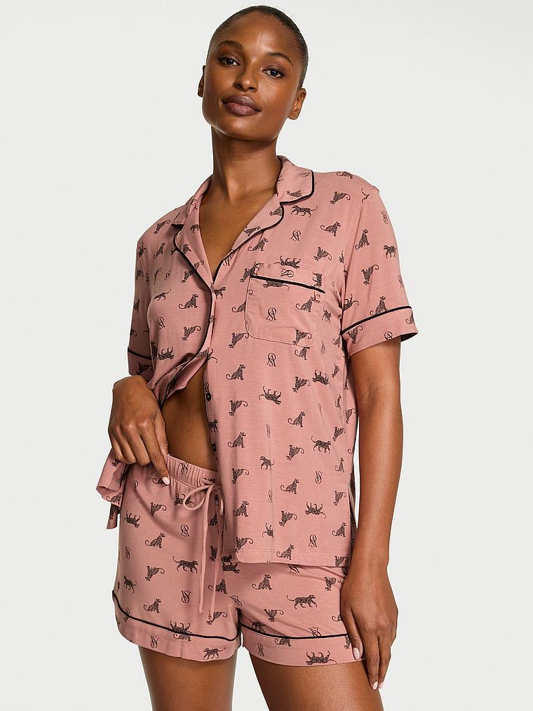 Victorias Secret Set pijama scurtă din modal