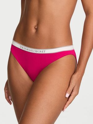 Seamless Chiloți Bikini fără cusături, cu nervuri și logo