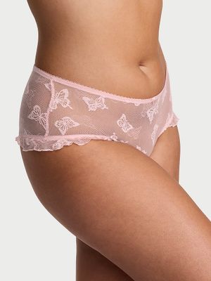 Lacie Chiloți Cheeky din plasă cu fluturi și volane