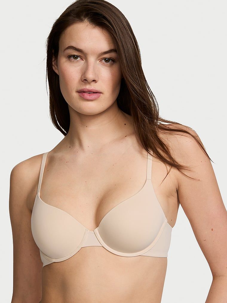 T-shirt Sutien Demi neted, cu căptușeală subțire