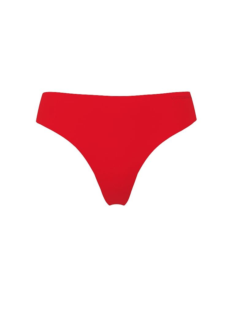 Tanga din microfibră flexibilă. Produsul este de culoare roșie și provine din colecția Body by Victoria.