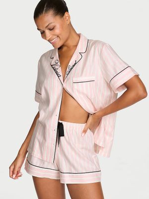 Victoria's Secret Set pentru somn scurt din flanel