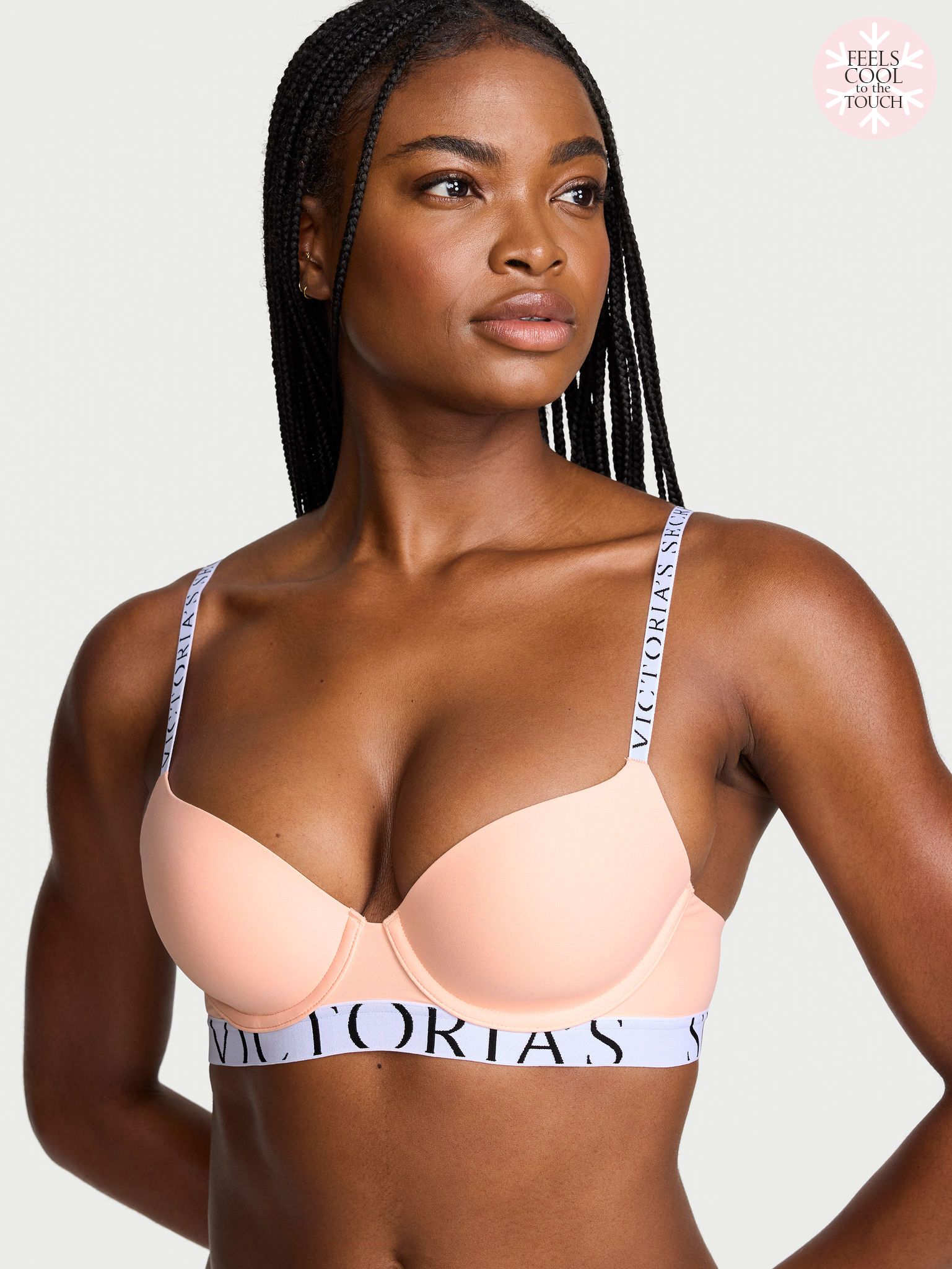 T-shirt Sutien Demi cu căptușeală subțire CoolBra