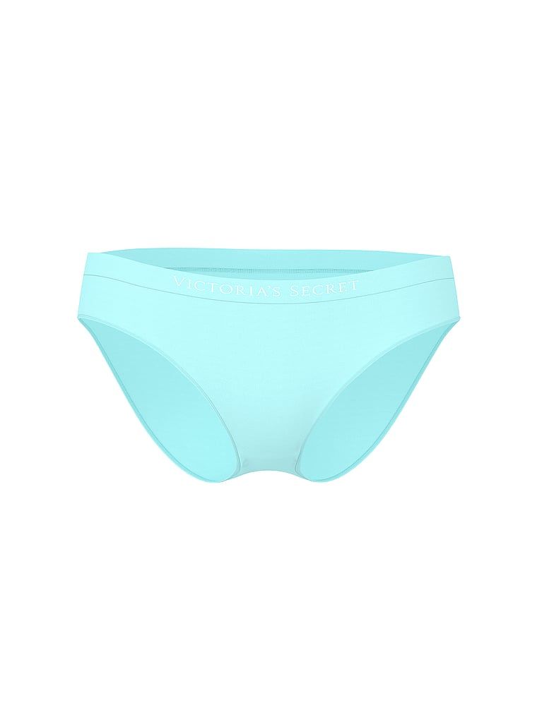 Chiloți de bikini fără cusături. Produsul este albastru și provine din colecția Seamless (Seamless Collection).