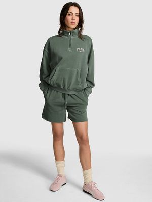 Hanorac Ivy Fleece cu fermoar sfert