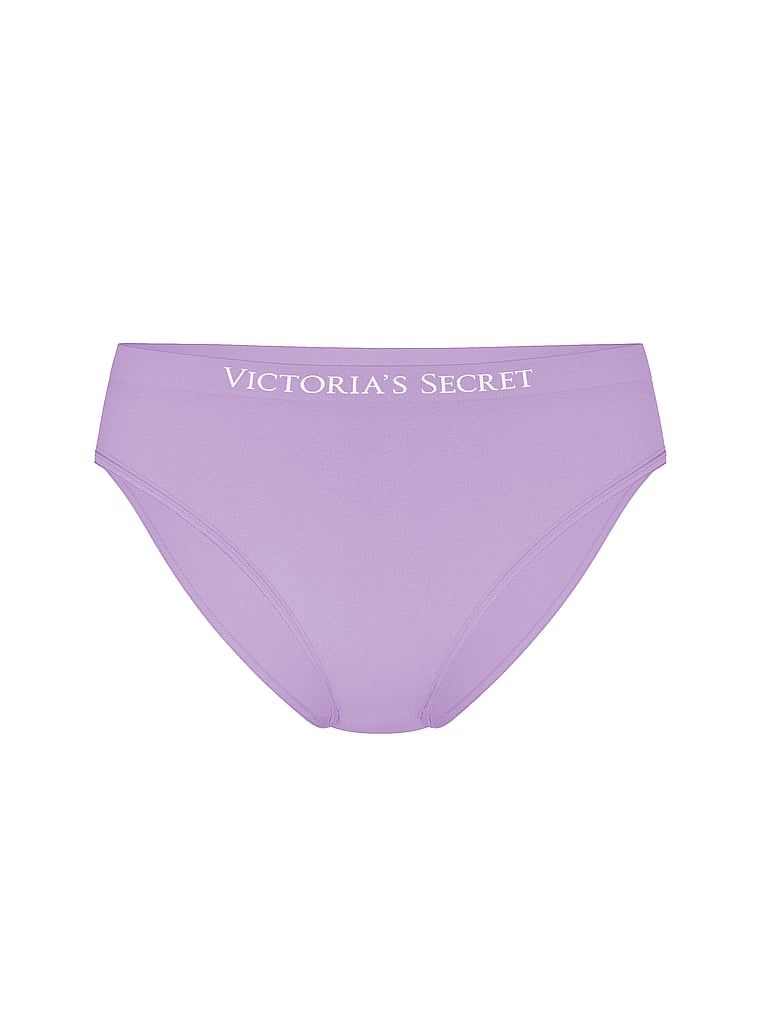 Chiloți Bikini fără cusături. Produsul este mov și provine din colecția Seamed.