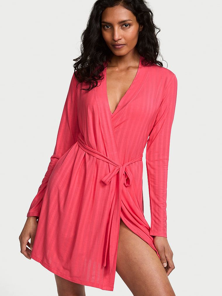 Victoria's Secret SoSoft Halat scurt din modal ultrafin
