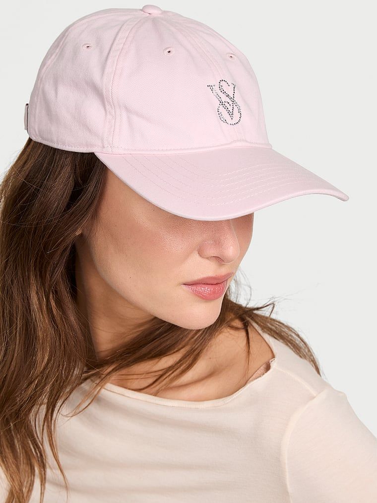 Șapcă de baseball VSX. Produsul este roz și provine din colecția Victoria's Secret.