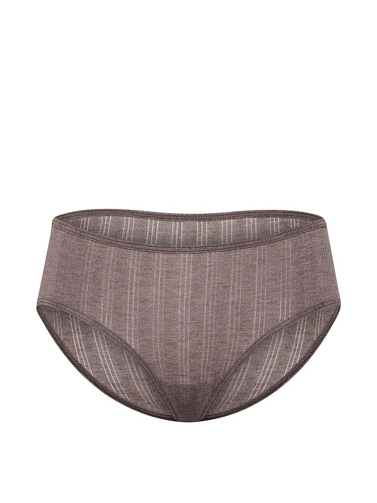 Chiloți modali ultra-fine hiphugger. Produsul este de culoare maro și provine din colecția Victoria's Secret.