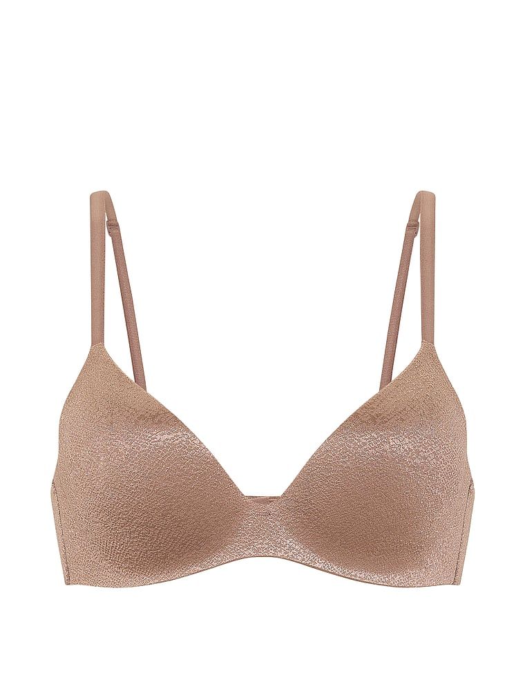 FlexFactor Demi sutien ușor căptușit. Produsul este de culoare maro și provine din colecția Body by Victoria.