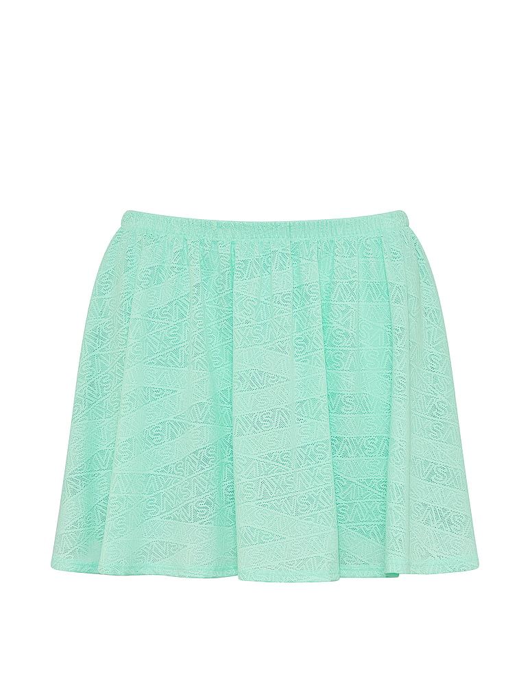 Fustă sport cu pantaloni scurți VSX Elevate Logo Lace. Produsul este de culoare verde și provine din colecția VSX.