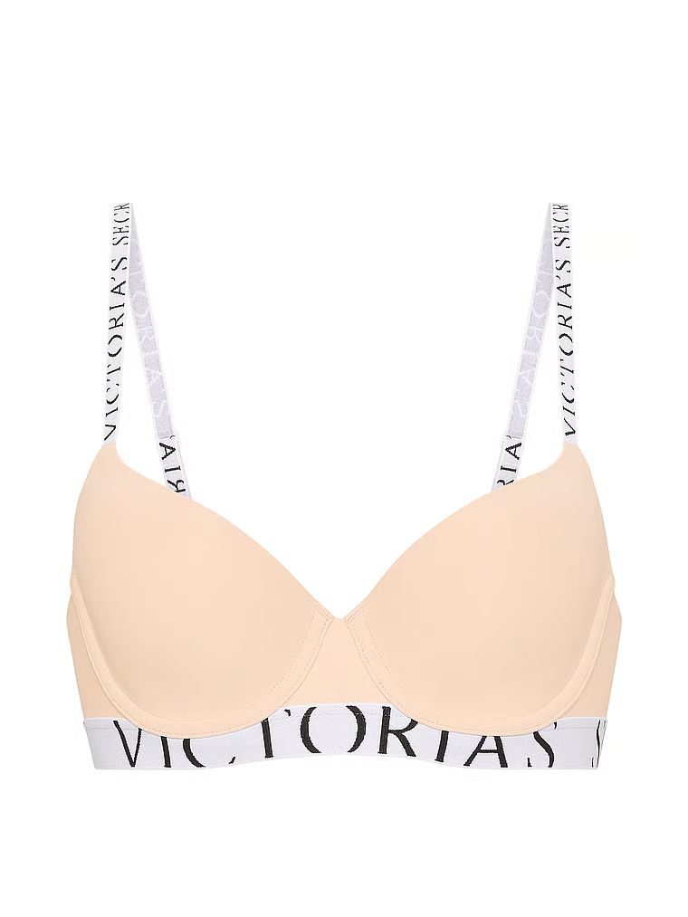 CoolBra Demi ușor căptușit. Produsul este de culoare bej și provine din colecția de tricouri.